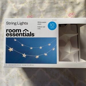 Paper Star String Lights